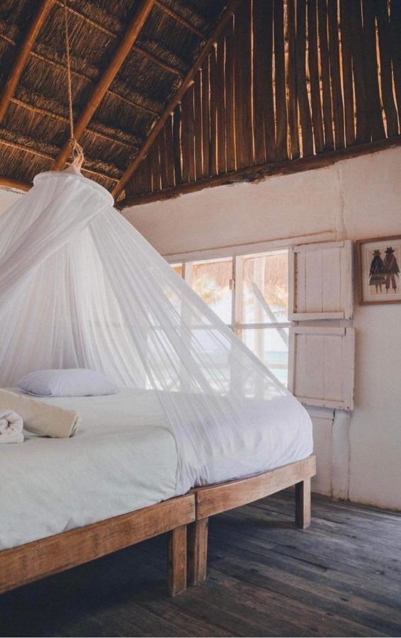 Cabanas Ecoturisticas Costa Maya Mahahual Esterno foto