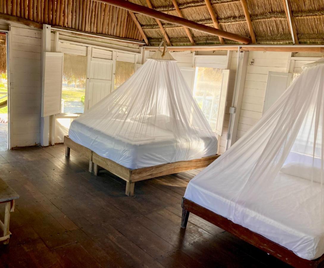 Cabanas Ecoturisticas Costa Maya Mahahual Esterno foto