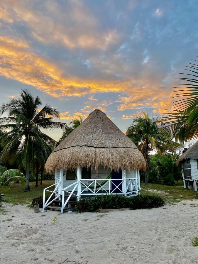 Cabanas Ecoturisticas Costa Maya Mahahual Esterno foto