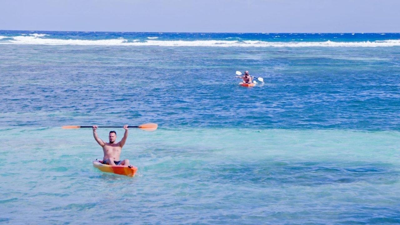 Cabanas Ecoturisticas Costa Maya Mahahual Esterno foto