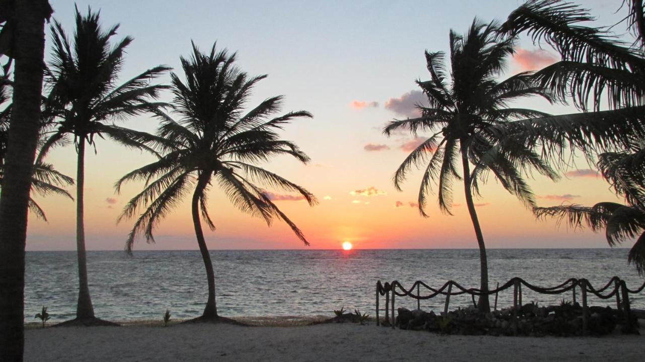 Cabanas Ecoturisticas Costa Maya Mahahual Esterno foto